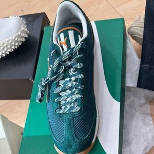 Puma Teal and White Athletic Shoes